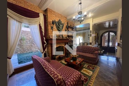 Sala de casa à venda com 4 quartos, 416m² em Residencial Quatro (Alphaville), Santana de Parnaíba