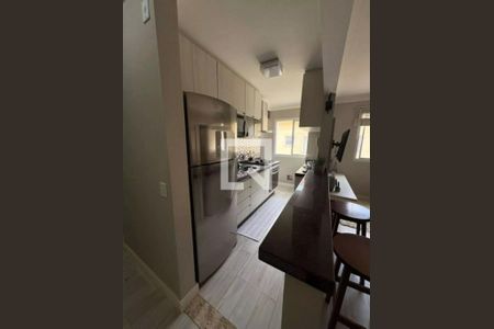 Cozinha de apartamento à venda com 2 quartos, 54m² em Parque Residencial Jundiaí, Jundiaí