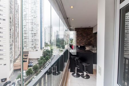 Varanda gourmet de apartamento para alugar com 2 quartos, 110m² em Alphaville Empresarial, Barueri