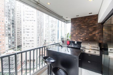 Varanda gourmet de apartamento para alugar com 2 quartos, 110m² em Alphaville Empresarial, Barueri
