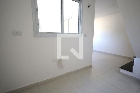 Cozinha de apartamento à venda com 2 quartos, 77m² em Parque Erasmo Assunção, Santo André