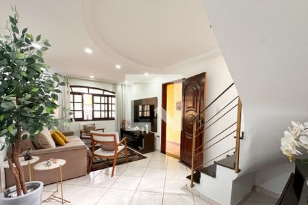 Sala de casa à venda com 3 quartos, 130m² em Vila Jordanopolis, São Bernardo do Campo