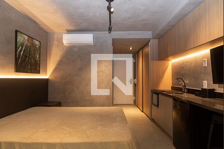 Quarto de kitnet/studio para alugar com 1 quarto, 24m² em Consolação, São Paulo