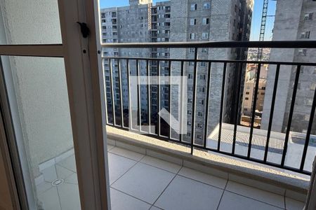 Varanada da Sala de apartamento para alugar com 2 quartos, 50m² em Cooperativa, São Bernardo do Campo