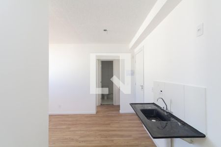 Sala/Cozinha de apartamento para alugar com 2 quartos, 36m² em Cidade Nova São Miguel, São Paulo