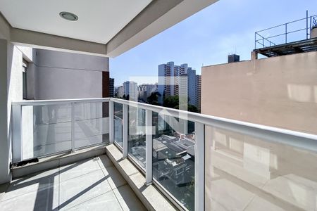 Varanda / Área de Serviço de apartamento para alugar com 1 quarto, 34m² em Consolação, São Paulo