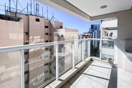 Varanda / Área de Serviço de apartamento para alugar com 1 quarto, 34m² em Consolação, São Paulo