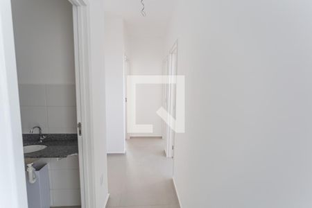 Corredor de apartamento para alugar com 3 quartos, 88m² em Palmeiras, Belo Horizonte