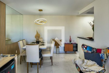 Sala de apartamento para alugar com 2 quartos, 93m² em Aviação, Praia Grande