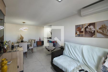 Sala de apartamento para alugar com 2 quartos, 93m² em Aviação, Praia Grande