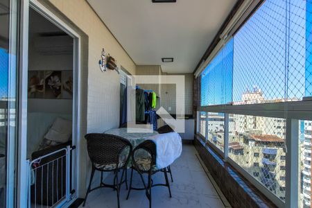 Sacada de apartamento para alugar com 2 quartos, 93m² em Aviação, Praia Grande