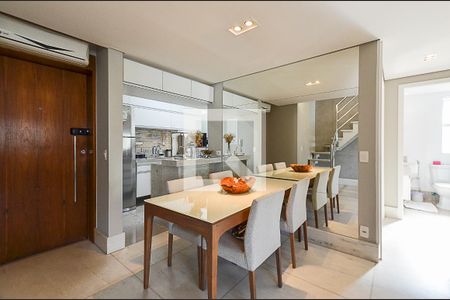 Sala Ambientes de apartamento à venda com 3 quartos, 141m² em Funcionários, Belo Horizonte