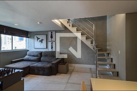 Sala Ambientes de apartamento à venda com 3 quartos, 141m² em Funcionários, Belo Horizonte