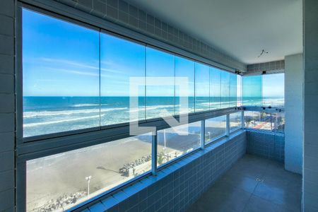 Sacada de apartamento para alugar com 3 quartos, 92m² em Jardim Caiahu, Praia Grande