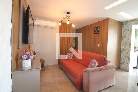 Sala de apartamento à venda com 3 quartos, 76m² em Parque das Nações, Santo André