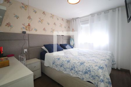 Quarto 1 suíte de apartamento à venda com 3 quartos, 76m² em Parque das Nações, Santo André