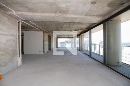 Sala de Estar e Jantar de apartamento à venda com 3 quartos, 232m² em Pinheiros, São Paulo