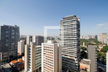 Vista da Sala de Estar e Jantar de apartamento à venda com 3 quartos, 232m² em Pinheiros, São Paulo