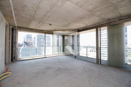 Sala de Estar e Jantar de apartamento à venda com 3 quartos, 232m² em Pinheiros, São Paulo