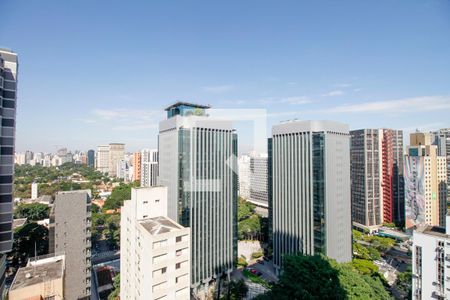 Vista da Sala de Estar e Jantar de apartamento à venda com 3 quartos, 232m² em Pinheiros, São Paulo