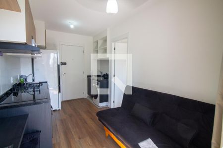 Sala  de kitnet/studio para alugar com 1 quarto, 27m² em Campo Belo, São Paulo