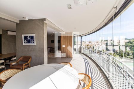 Varanda gourmet de apartamento à venda com 3 quartos, 201m² em Residencial Tambore Iii, Santana de Parnaíba