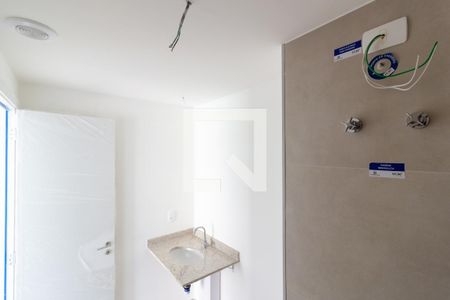 Banheiro da Suíte de apartamento para alugar com 1 quarto, 40m² em Pinheiros, São Paulo