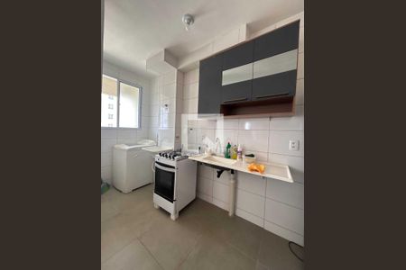 Cozinha de apartamento para alugar com 2 quartos, 42m² em Morada da Colina, Uberlândia