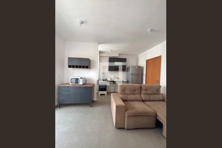 Sala de apartamento para alugar com 2 quartos, 42m² em Morada da Colina, Uberlândia