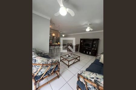 Sala de apartamento para alugar com 1 quarto, 65m² em Maracanã, Praia Grande