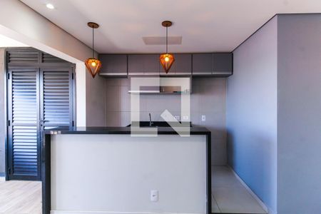 Sala/Cozinha de apartamento para alugar com 2 quartos, 57m² em Brás, São Paulo