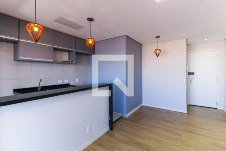 Sala/Cozinha de apartamento para alugar com 2 quartos, 57m² em Brás, São Paulo
