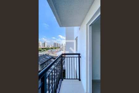 Varanda da Sala de apartamento para alugar com 1 quarto, 30m² em Brás, São Paulo