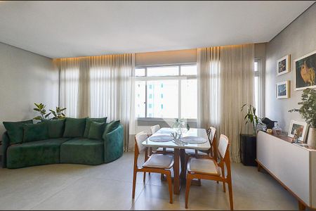 Sala Ambientes de apartamento para alugar com 2 quartos, 65m² em Santo Antônio, Belo Horizonte