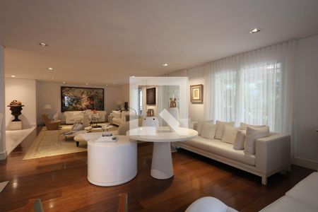 Sala  de apartamento à venda com 4 quartos, 407m² em Jardim Guedala, São Paulo
