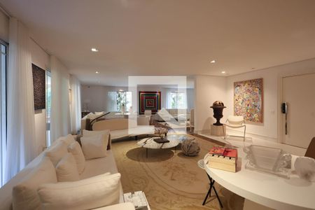 Sala  de apartamento à venda com 4 quartos, 407m² em Jardim Guedala, São Paulo