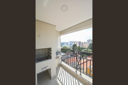 Varanda gourmet de apartamento à venda com 2 quartos, 58m² em Vila Goncalves, São Bernardo do Campo