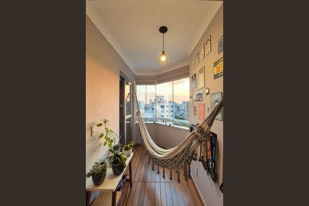 Varanda da Sala e quarto de apartamento para alugar com 3 quartos, 95m² em Nova Petrópolis, São Bernardo do Campo