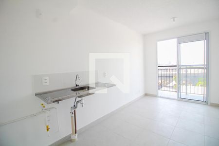 Sala/Cozinha de kitnet/studio para alugar com 1 quarto, 27m² em Brás, São Paulo