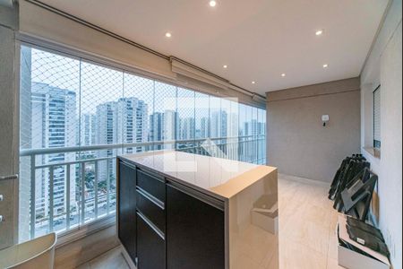 Varanda Gourmet de apartamento à venda com 3 quartos, 94m² em Centro, São Bernardo do Campo