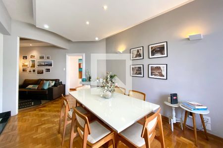 Sala de Jantar de apartamento à venda com 4 quartos, 147m² em Funcionários, Belo Horizonte