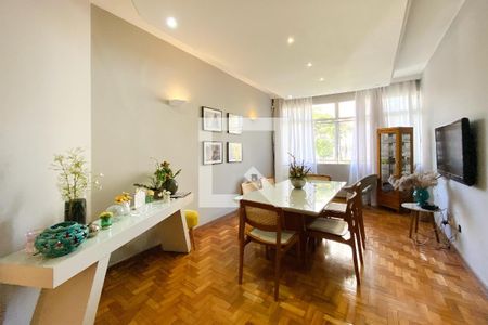 Sala de Jantar de apartamento à venda com 4 quartos, 147m² em Funcionários, Belo Horizonte