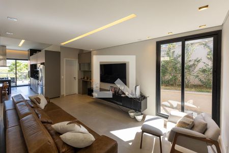 Sala de TV 2 de casa de condomínio à venda com 4 quartos, 526m² em Alphaville - Lagoa dos Ingleses, Nova Lima