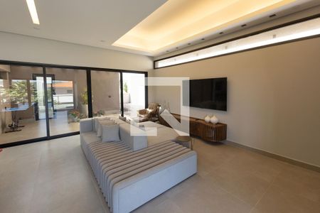 Sala de TV 1 de casa de condomínio à venda com 4 quartos, 526m² em Alphaville - Lagoa dos Ingleses, Nova Lima