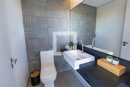Lavabo da Sala de casa de condomínio à venda com 4 quartos, 526m² em Alphaville - Lagoa dos Ingleses, Nova Lima