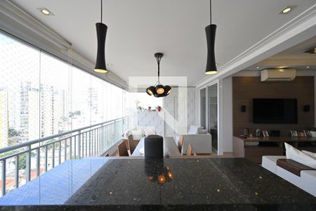 Varanda de apartamento para alugar com 3 quartos, 100m² em Chácara Inglesa, São Paulo