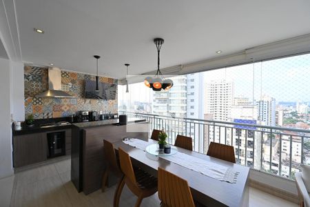 Varanda de apartamento para alugar com 3 quartos, 100m² em Chácara Inglesa, São Paulo