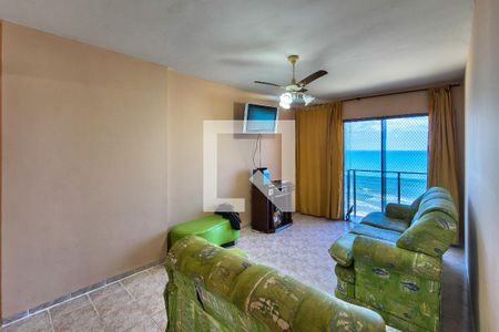 Sala de apartamento para alugar com 2 quartos, 82m² em Balneario Flórida, Praia Grande