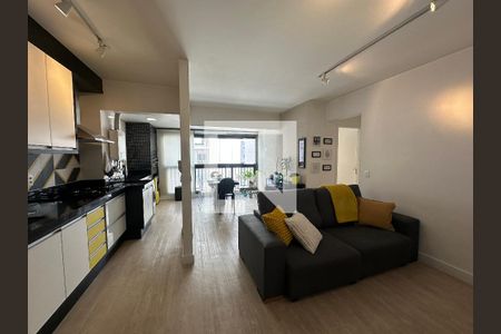 Sala de apartamento para alugar com 2 quartos, 65m² em Green Valley, Barueri