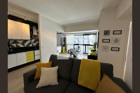 Sala de apartamento para alugar com 2 quartos, 65m² em Green Valley, Barueri